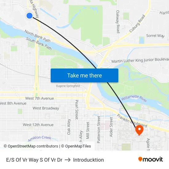 E/S Of Vr Way S Of Vr Dr to Introducktion map