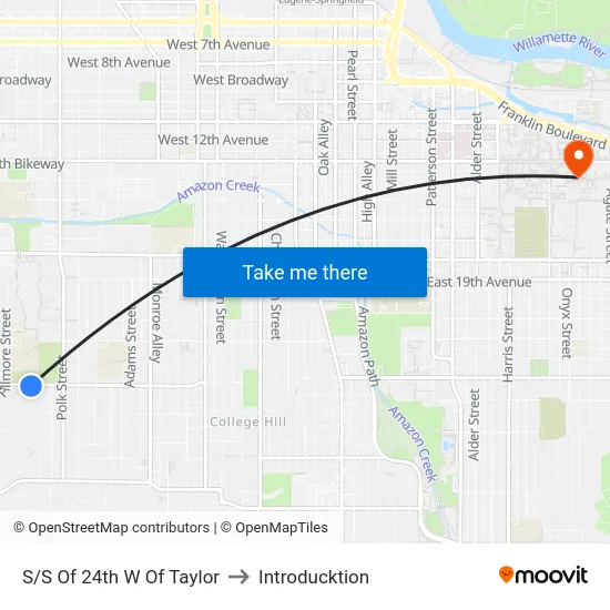 S/S Of 24th W Of Taylor to Introducktion map