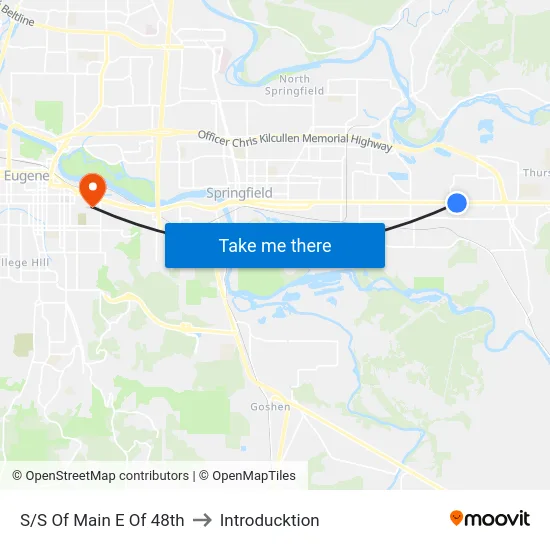 S/S Of Main E Of 48th to Introducktion map