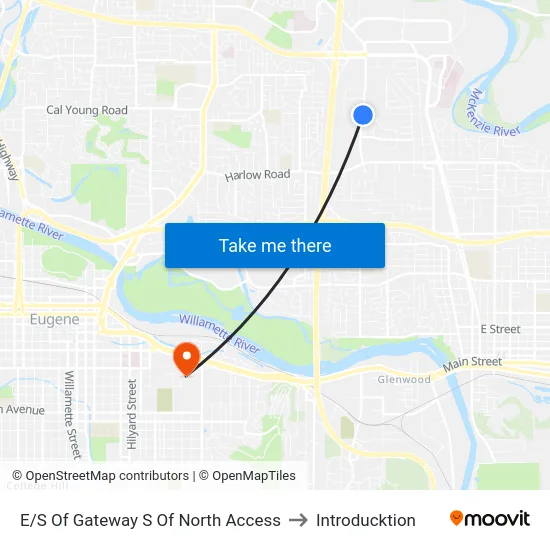 E/S Of Gateway S Of North Access to Introducktion map