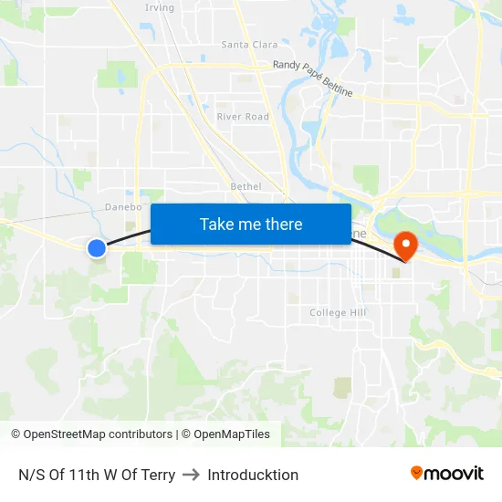 N/S Of 11th W Of Terry to Introducktion map
