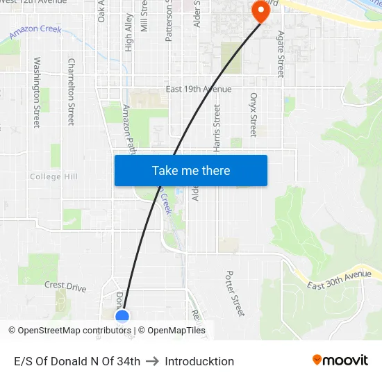 E/S Of Donald N Of 34th to Introducktion map