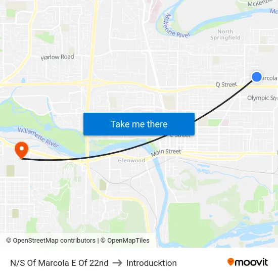 N/S Of Marcola E Of 22nd to Introducktion map