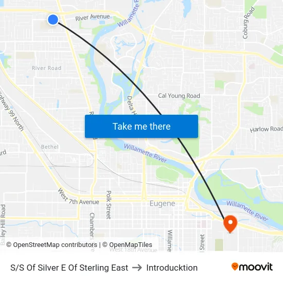 S/S Of Silver E Of Sterling East to Introducktion map