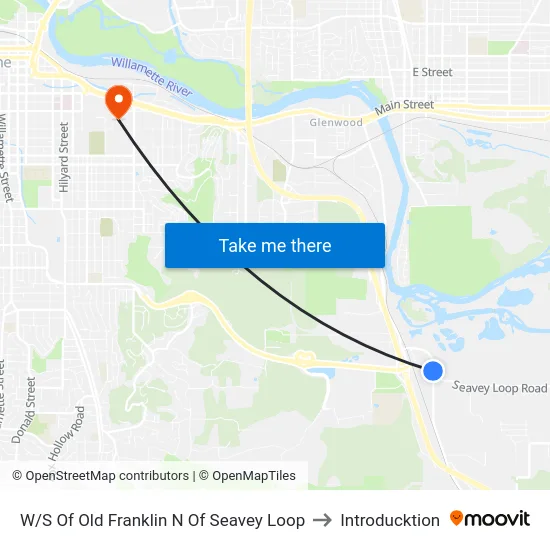 W/S Of Old Franklin N Of Seavey Loop to Introducktion map