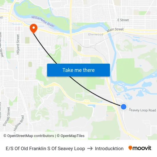 E/S Of Old Franklin S Of Seavey Loop to Introducktion map