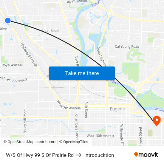 W/S Of Hwy 99 S Of Prairie Rd to Introducktion map
