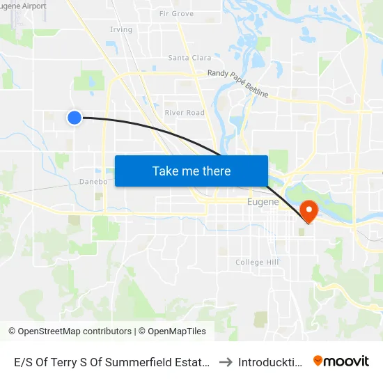 E/S Of Terry S Of Summerfield Estates to Introducktion map