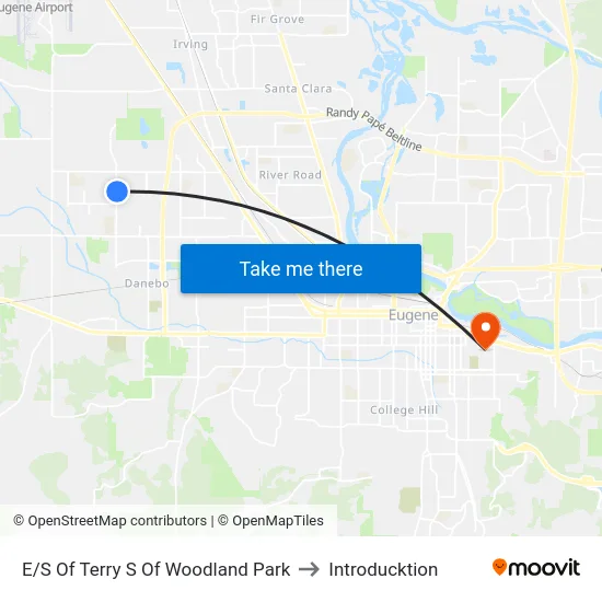 E/S Of Terry S Of Woodland Park to Introducktion map
