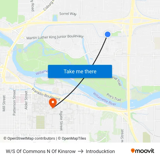 W/S Of Commons N Of Kinsrow to Introducktion map