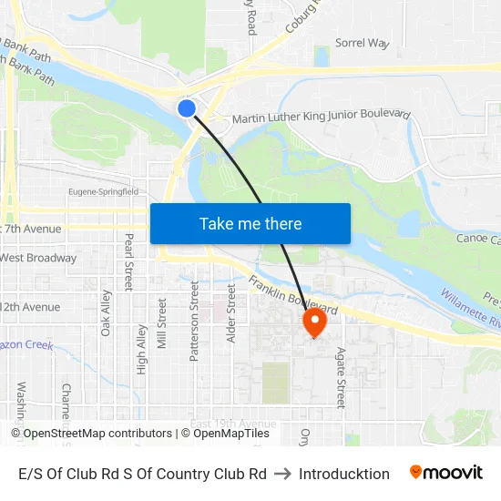 E/S Of Club Rd S Of Country Club Rd to Introducktion map