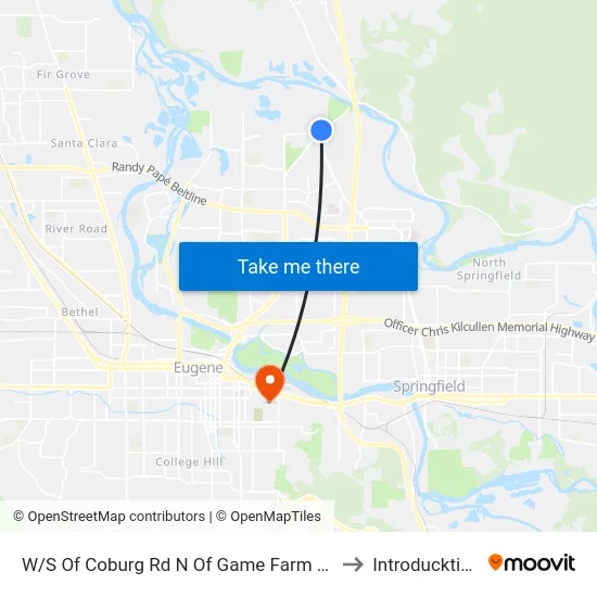 W/S Of Coburg Rd N Of Game Farm Rd to Introducktion map