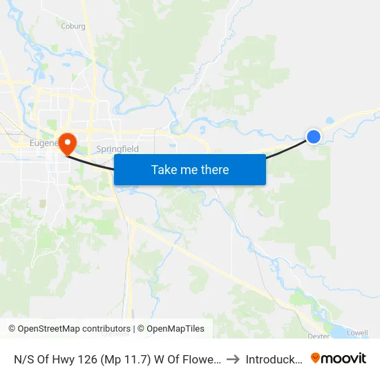 N/S Of Hwy 126 (Mp 11.7) W Of Flowerdale Dr to Introducktion map