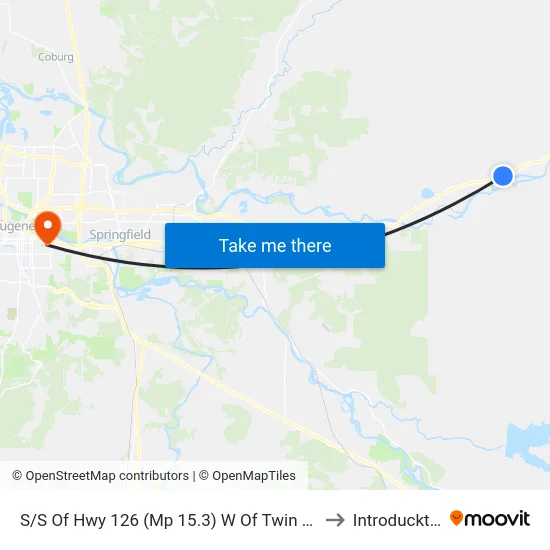 S/S Of Hwy 126 (Mp 15.3) W Of Twin Firs Rd to Introducktion map