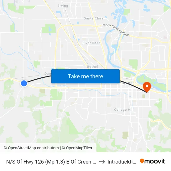 N/S Of Hwy 126 (Mp 1.3) E Of Green Hill to Introducktion map