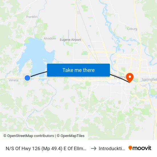 N/S Of Hwy 126 (Mp 49.4) E Of Ellmaker to Introducktion map