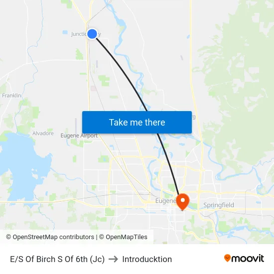 E/S Of Birch S Of 6th (Jc) to Introducktion map
