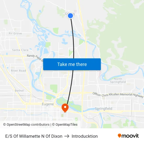 E/S Of Willamette N Of Dixon to Introducktion map