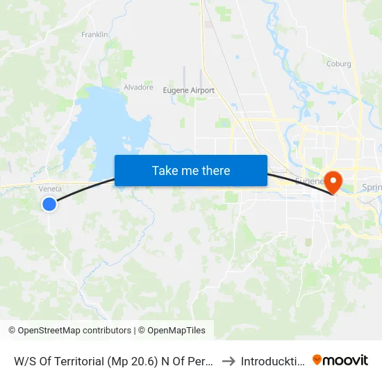 W/S Of Territorial (Mp 20.6) N Of Perkins to Introducktion map