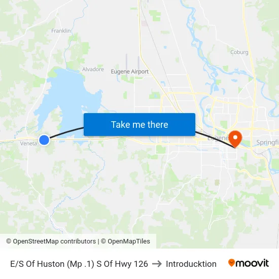 E/S Of Huston (Mp .1) S Of Hwy 126 to Introducktion map