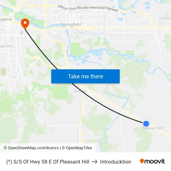 (^) S/S Of Hwy 58 E Of Pleasant Hill to Introducktion map