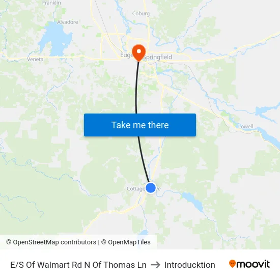 E/S Of Walmart Rd N Of Thomas Ln to Introducktion map