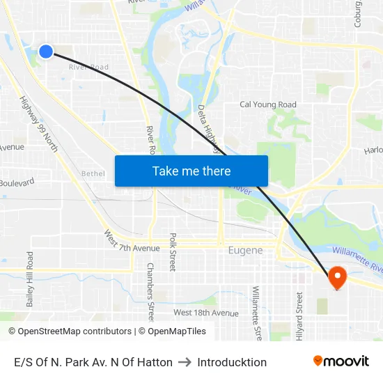 E/S Of N. Park Av. N Of Hatton to Introducktion map
