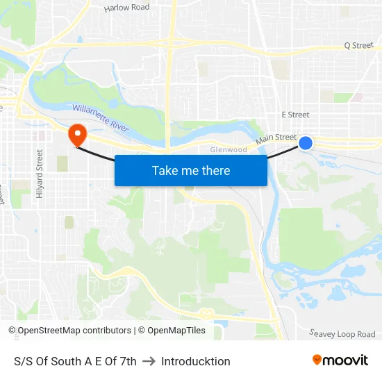 S/S Of South A E Of 7th to Introducktion map
