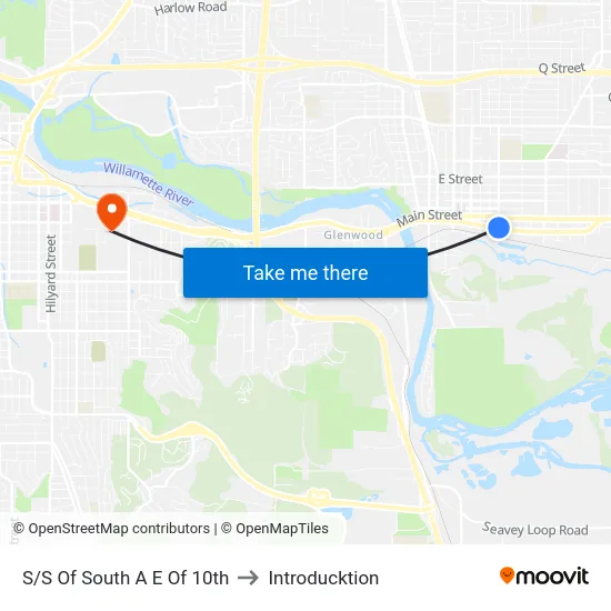 S/S Of South A E Of 10th to Introducktion map