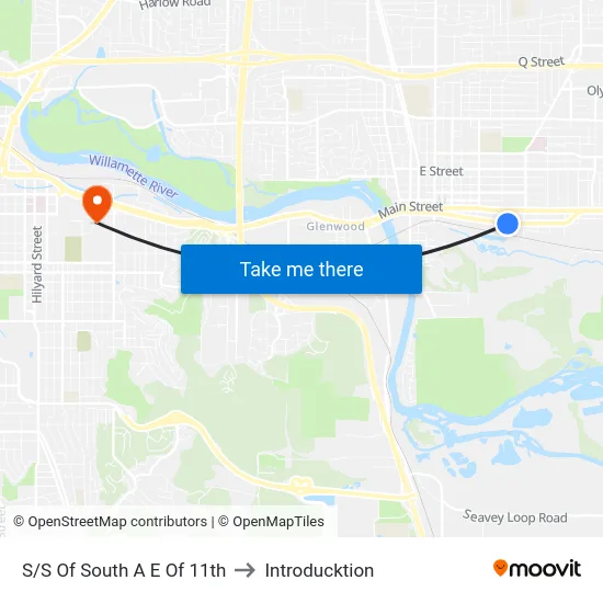 S/S Of South A E Of 11th to Introducktion map