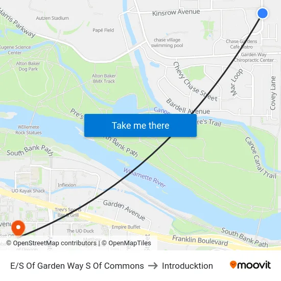 E/S Of Garden Way S Of Commons to Introducktion map