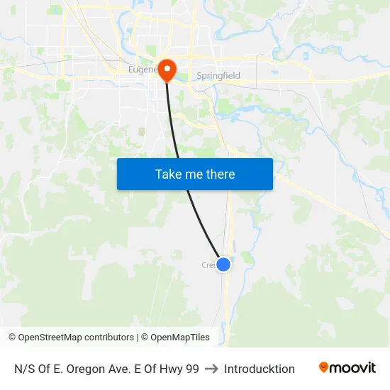 N/S Of E. Oregon Ave. E Of Hwy 99 to Introducktion map