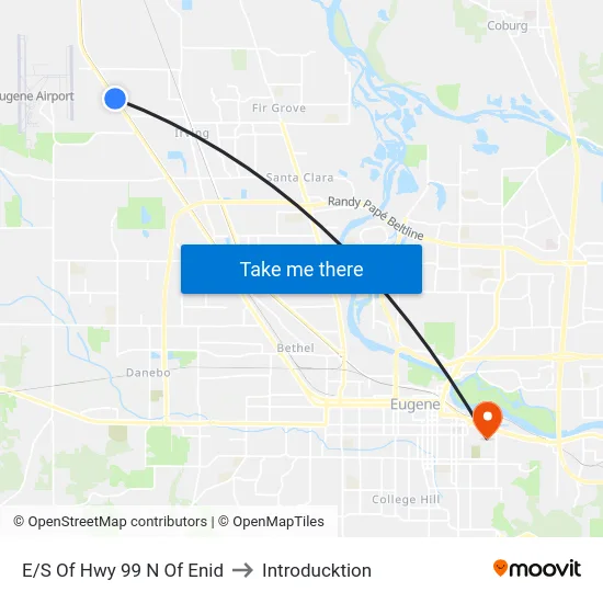 E/S Of Hwy 99 N Of Enid to Introducktion map
