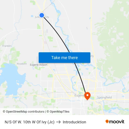 N/S Of W. 10th W Of Ivy (Jc) to Introducktion map