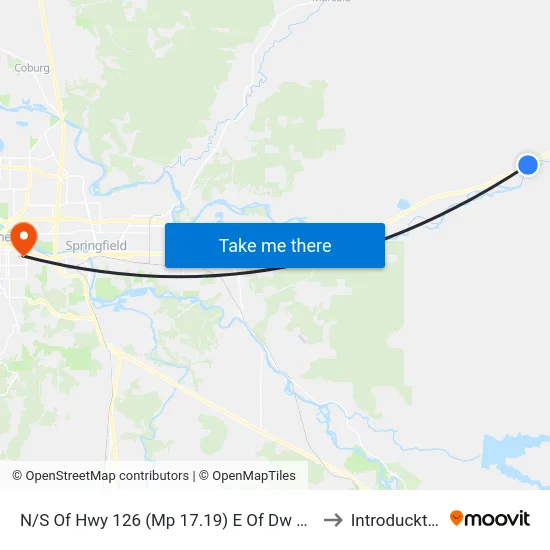 N/S Of Hwy 126 (Mp 17.19) E Of Dw 41567 to Introducktion map