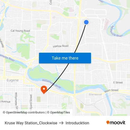 Kruse Way Station_Clockwise to Introducktion map
