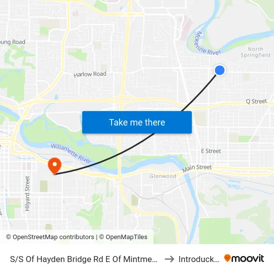 S/S Of Hayden Bridge Rd E Of Mintmeadow Way to Introducktion map