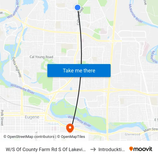 W/S Of County Farm Rd S Of Lakeview to Introducktion map
