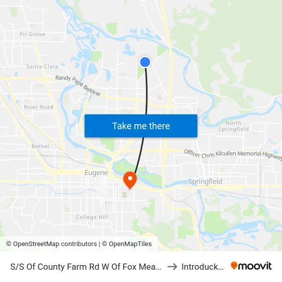 S/S Of County Farm Rd W Of Fox Meadow Rd to Introducktion map
