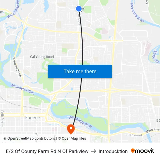 E/S Of County Farm Rd N Of Parkview to Introducktion map