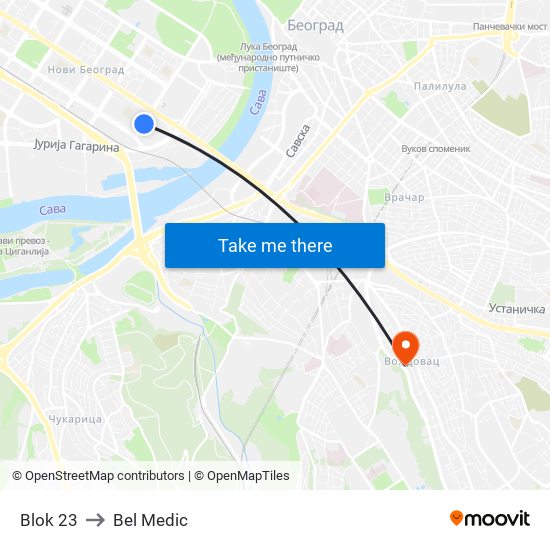 Blok 23 to Bel Medic map
