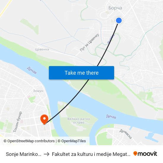 Sonje Marinković to Fakultet za kulturu i medije Megatrend map