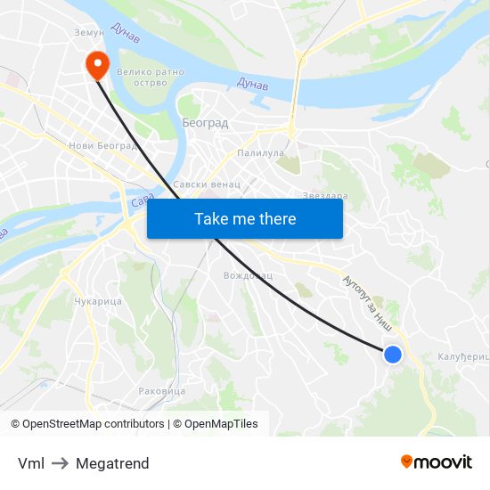 Vml to Megatrend map