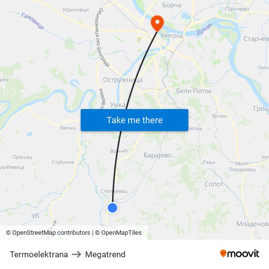 Termoelektrana to Megatrend map