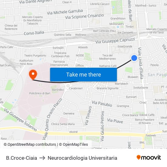 B.Croce-Ciaia to Neurocardiologia Universitaria map