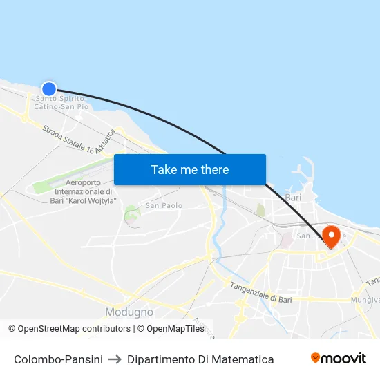Colombo-Pansini to Department of Mathematics map