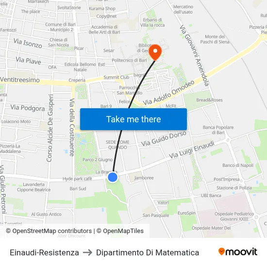 Einaudi-Resistance to Mathematics Department map