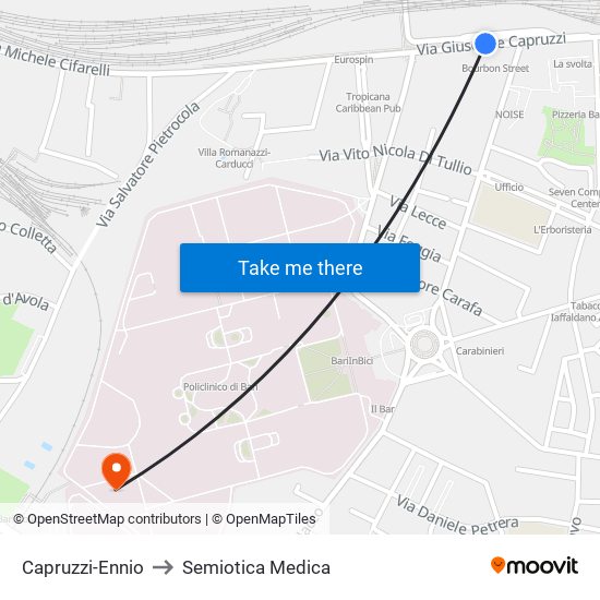 Capruzzi-Ennio to Semiotica Medica map