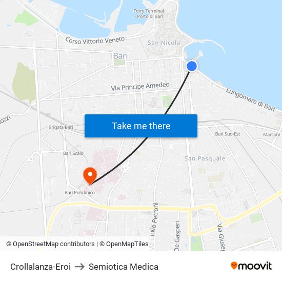 Crollalanza-Eroi to Semiotica Medica map