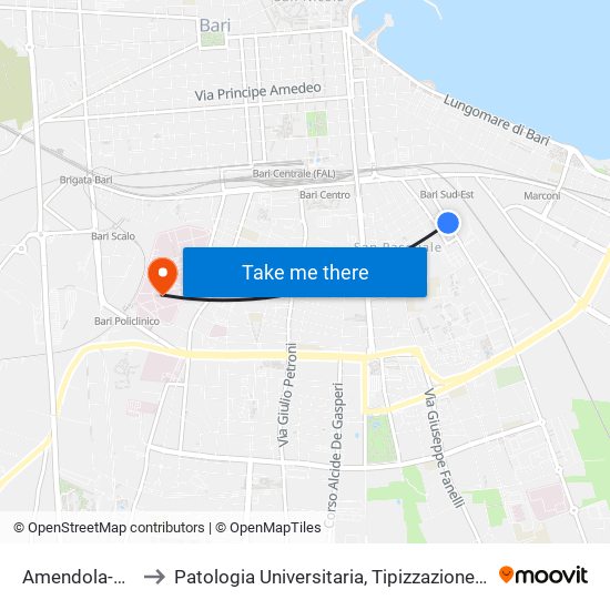 Amendola-Cirillo to Patologia Universitaria, Tipizzazione Tessutale map